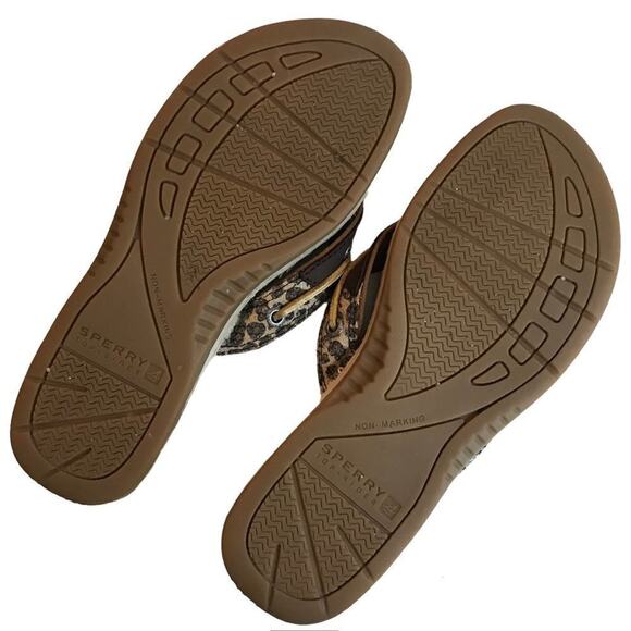 Sperry Seafish Thong Sandals Size 8 - Picture 10 of 10